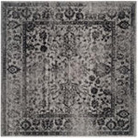 Safavieh 10 x 10 ft. Adirondack Power Loomed Square Area Rug Grey & Black ADR109B-10SQ